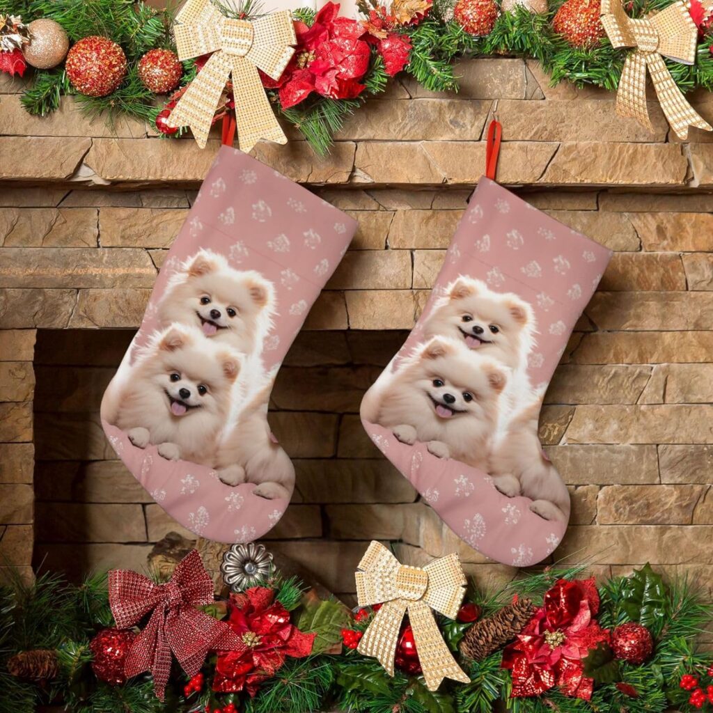 Pome christmas stocking