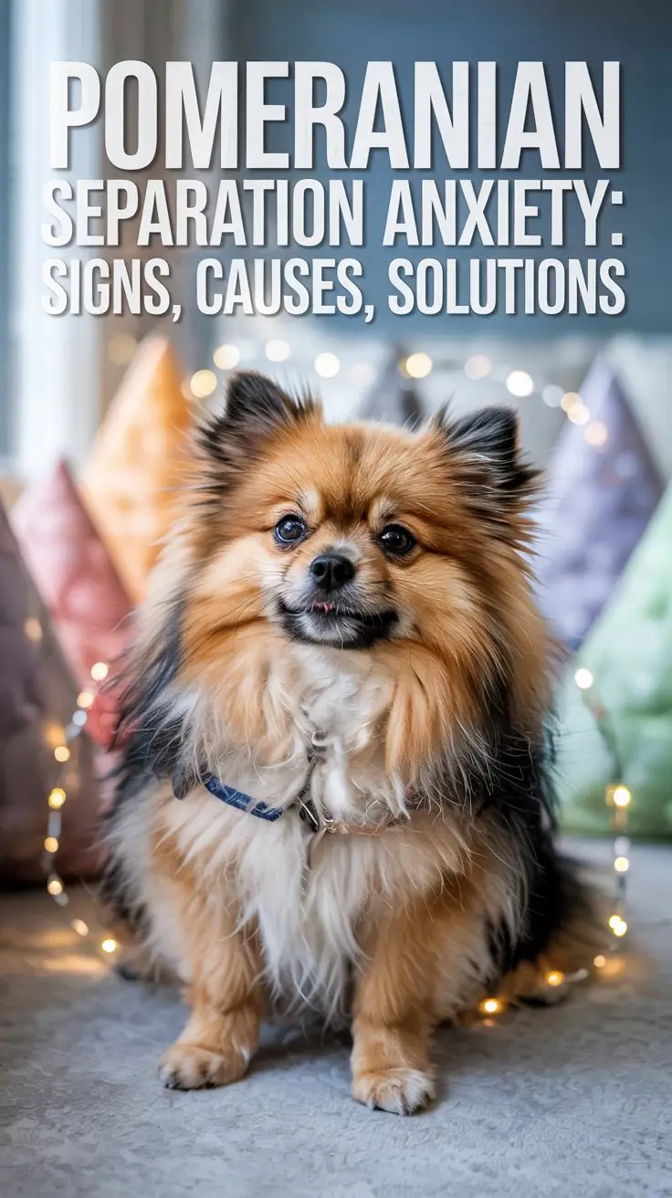 Pomeranian Separation Anxiety Signs, Causes, Solutions