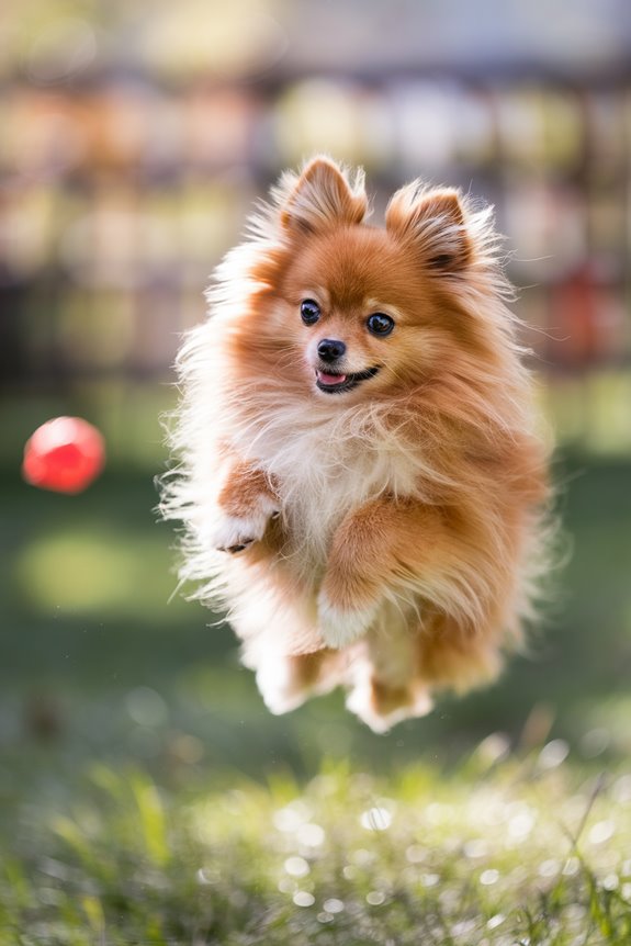 energetic pomeranian dog breed