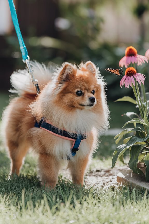 manage pomeranian s prey instincts