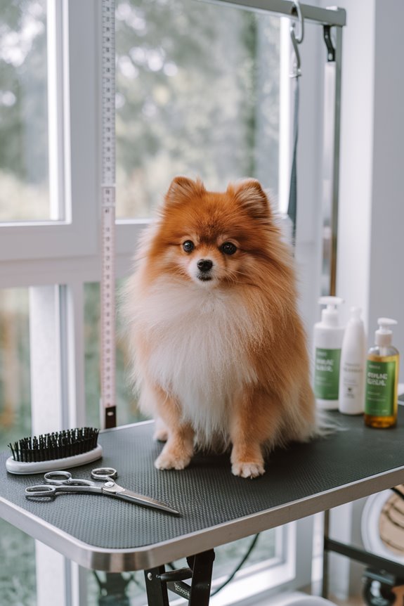 pomeranian care and grooming