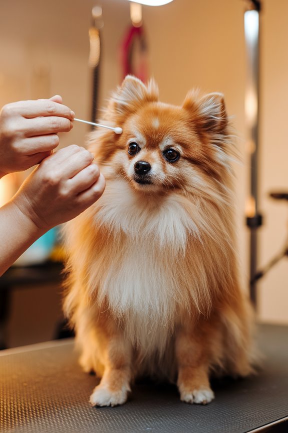 pomeranian ear hygiene tips