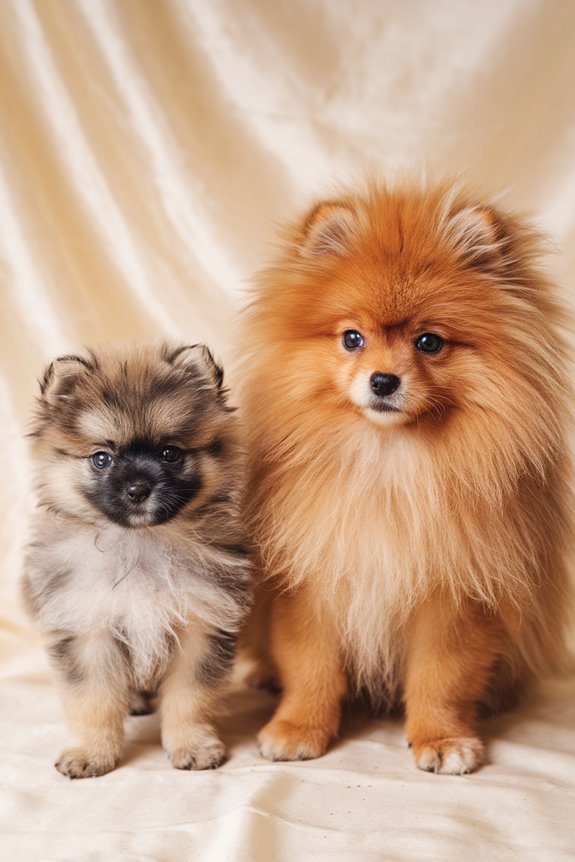 pomeranian fur transformation process