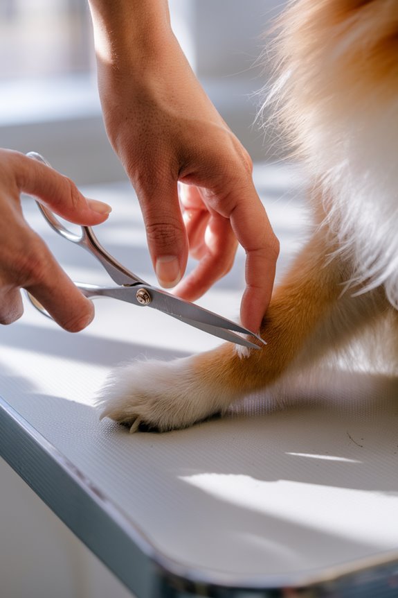 pomeranian paw maintenance tips